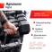 Гантель гексагональная UNIX Fit обрезиненная 22,5 кг / шт. - 2
