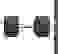 Гантель гексагональная UNIX Fit обрезиненная 22,5 кг / шт. - 6